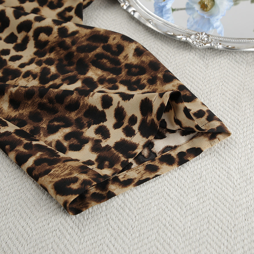 Leopard Print Lounge Set