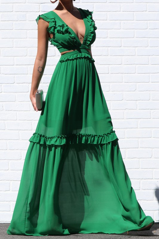 Green Maxi Dress