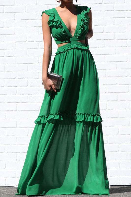 Green Maxi Dress